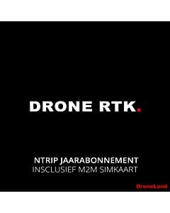 DroneRTK NTRIP Annual Subscription Including M2M SIM Card